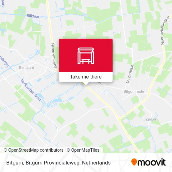 Bitgum, Bitgum Provincialeweg map