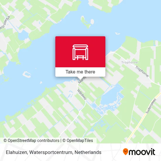 Elahuizen, Watersportcentrum map