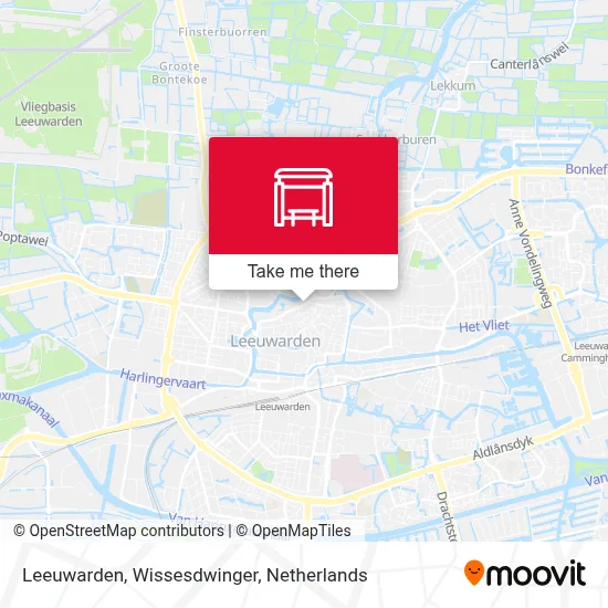 Leeuwarden, Wissesdwinger map