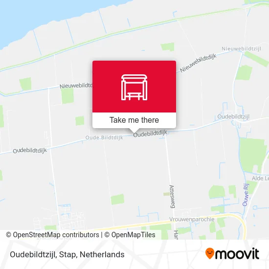 Oudebildtzijl, Stap Karte