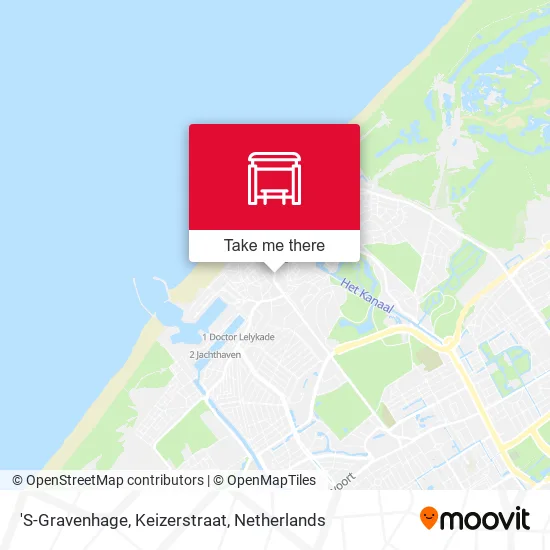 'S-Gravenhage, Keizerstraat map