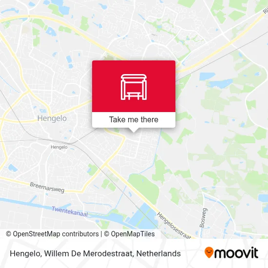 Hengelo, Willem De Merodestraat map