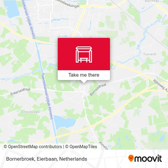 Bornerbroek, Eierbaan map