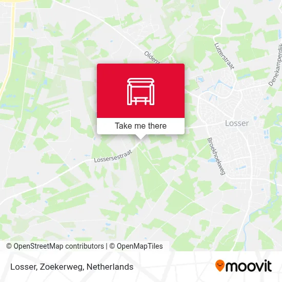 Losser, Zoekerweg Karte