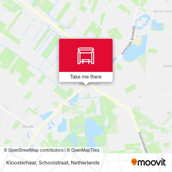 Kloosterhaar, Schoolstraat map
