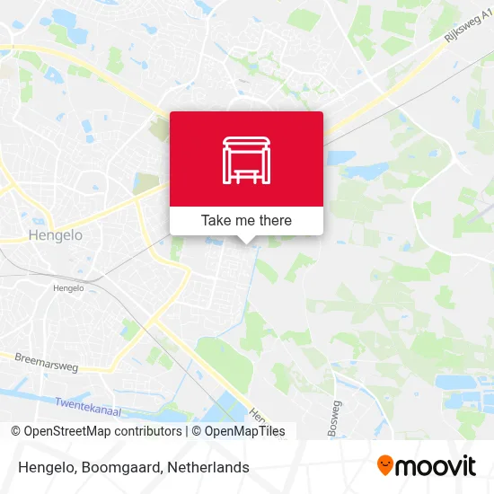 Hengelo, Boomgaard Karte