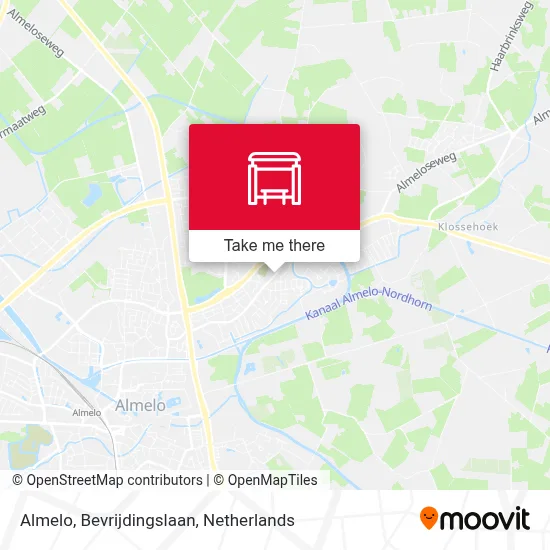 Almelo, Bevrijdingslaan map