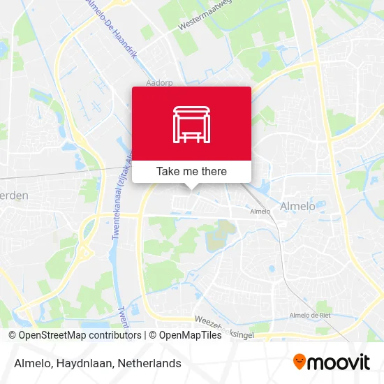 Almelo, Haydnlaan Karte
