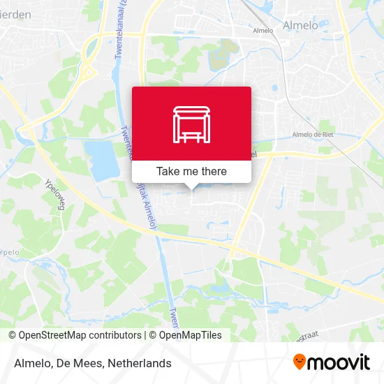 Almelo, De Mees map
