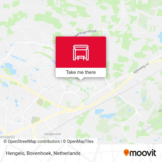Hengelo, Bovenhoek map