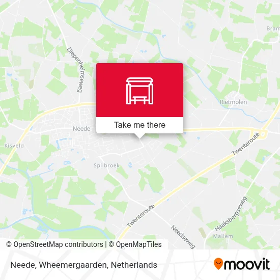 Neede, Wheemergaarden map