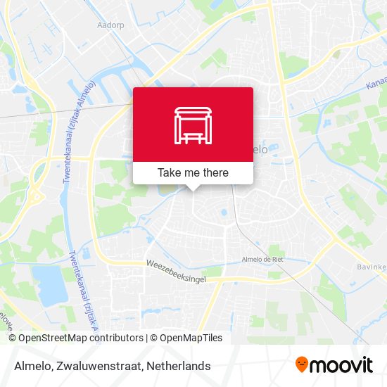 Almelo, Zwaluwenstraat map