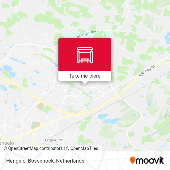 Hengelo, Bovenhoek map