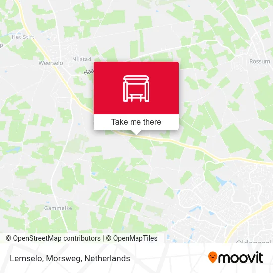 Lemselo, Morsweg map