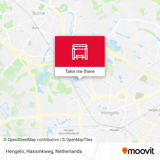 Hengelo, Hassinkweg map