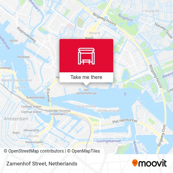 Zamenhofstraat Karte