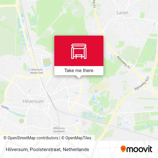 Hilversum, Poolsterstraat map
