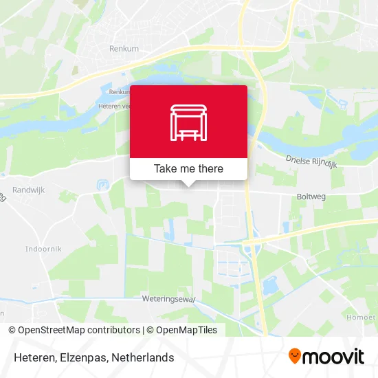 Heteren, Elzenpas map