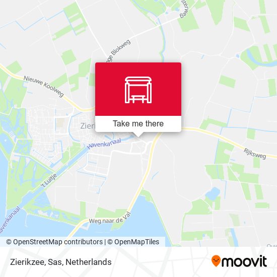 Zierikzee, Sas map