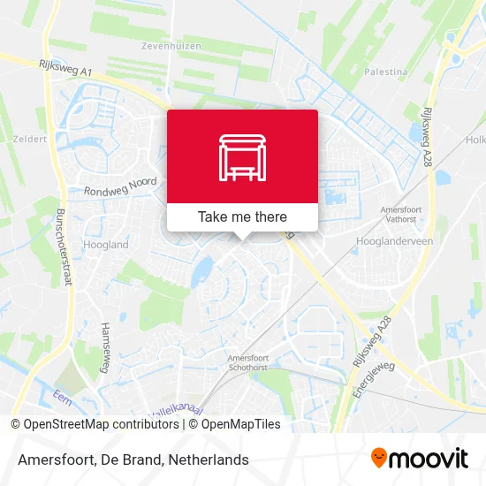 Amersfoort, De Brand map