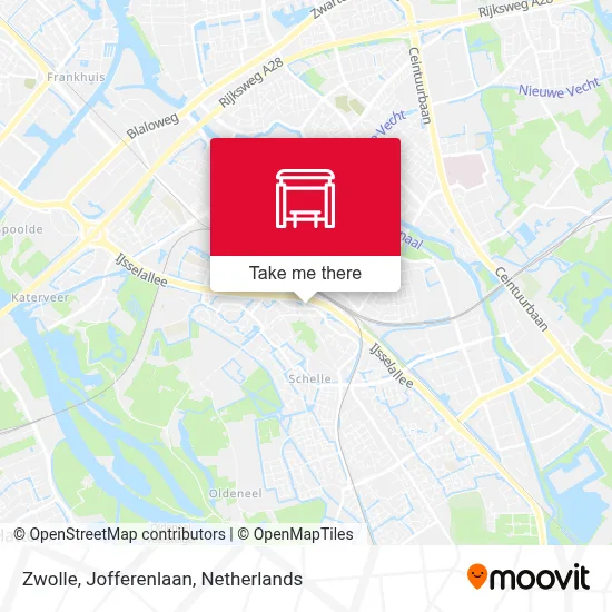 Zwolle, Jofferenlaan map