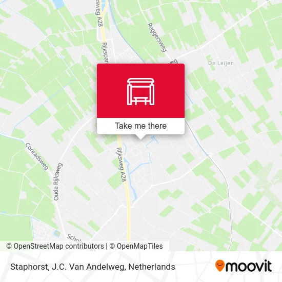 Staphorst, J.C. Van Andelweg map