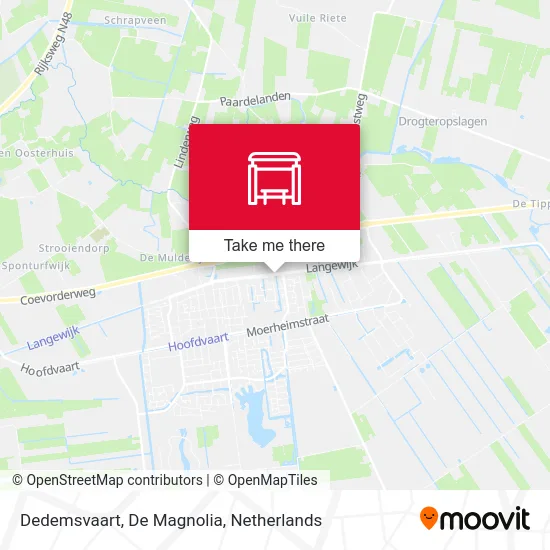 Dedemsvaart, De Magnolia map