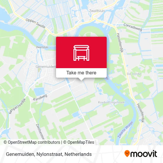 Genemuiden, Nylonstraat map