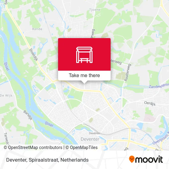 Deventer, Spiraalstraat map