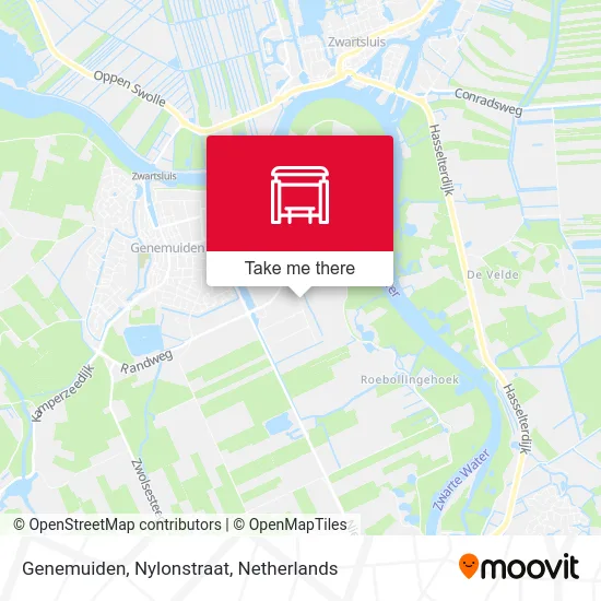 Genemuiden, Nylonstraat map
