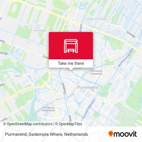 Purmerend, Gedempte Where map