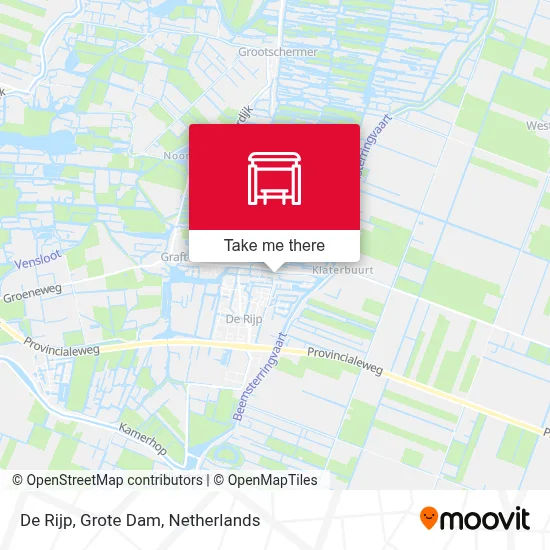 De Rijp, Grote Dam map