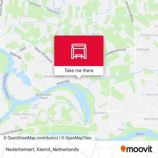 Nederhemert, Klemit map