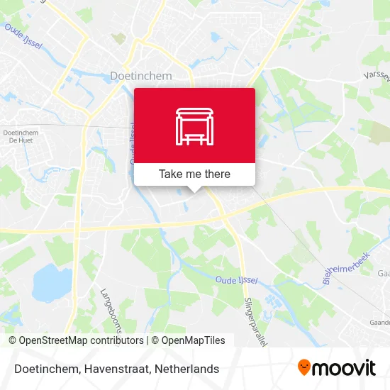 Doetinchem, Havenstraat map