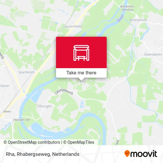 Rha, Rhabergseweg Karte