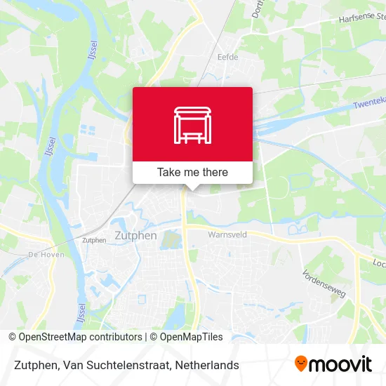 Zutphen, Van Suchtelenstraat map