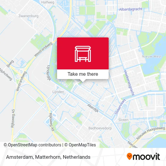 Amsterdam, Matterhorn map