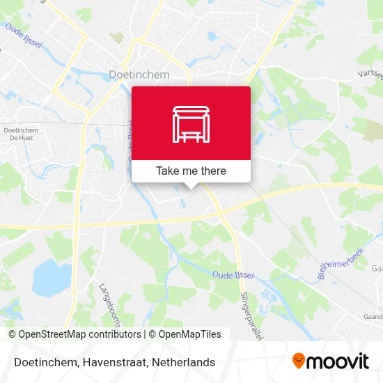 Doetinchem, Havenstraat map