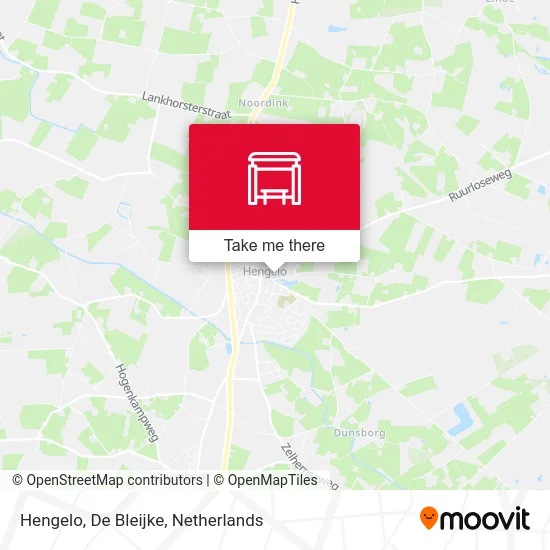 Hengelo, De Bleijke map