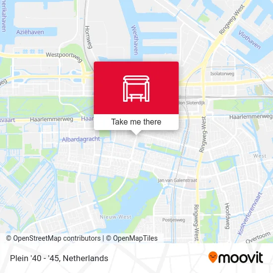 Plein '40 - '45 Karte