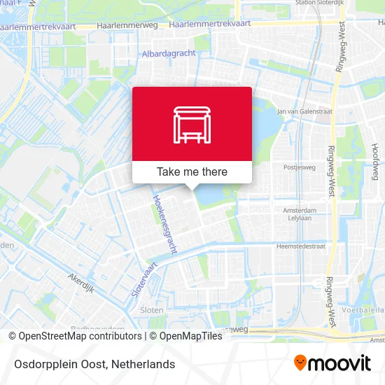 Osdorpplein Oost map