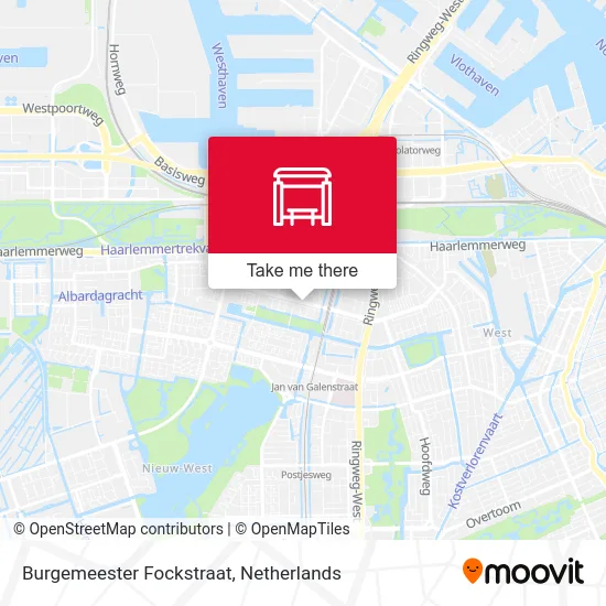 Burgemeester Fockstraat Karte