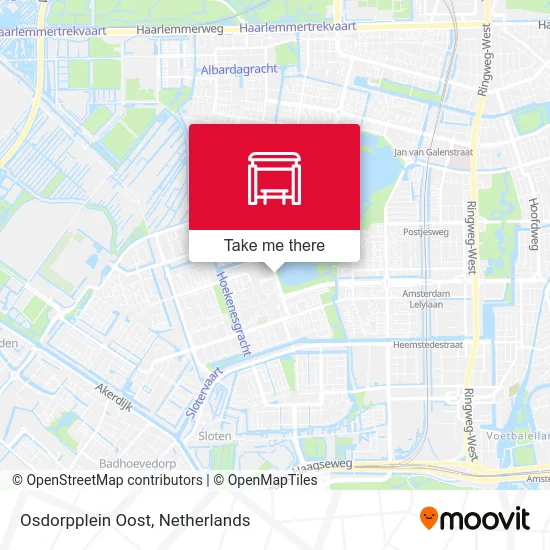 Osdorpplein Oost map