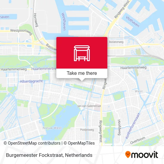 Burgemeester Fockstraat map