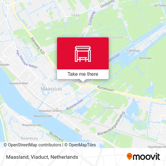 Maasland, Viaduct map