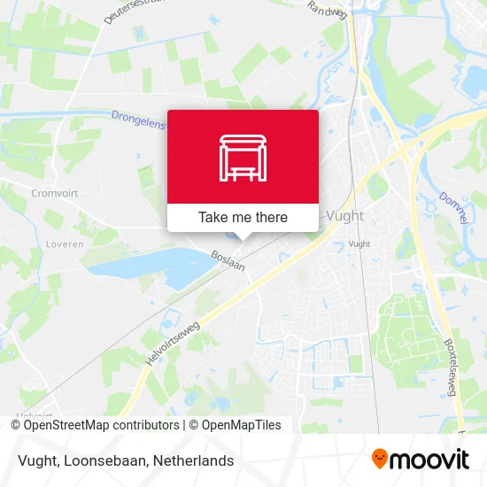 Vught, Loonsebaan Karte