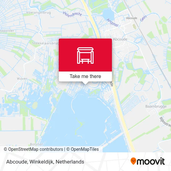 Abcoude, Winkeldijk map