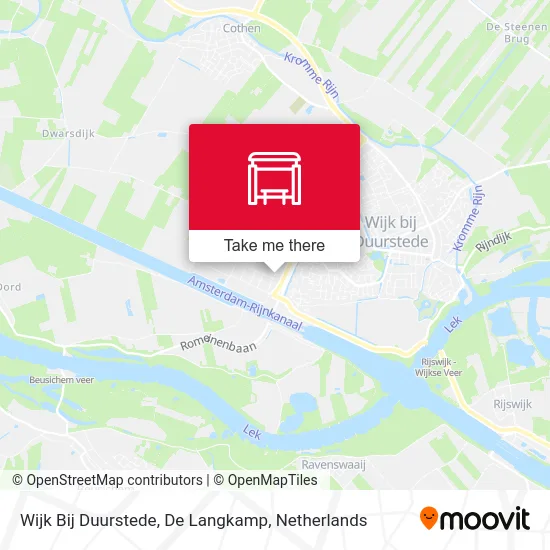 Wijk Bij Duurstede, De Langkamp map