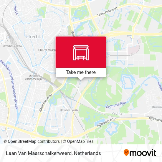 Laan Van Maarschalkerweerd map