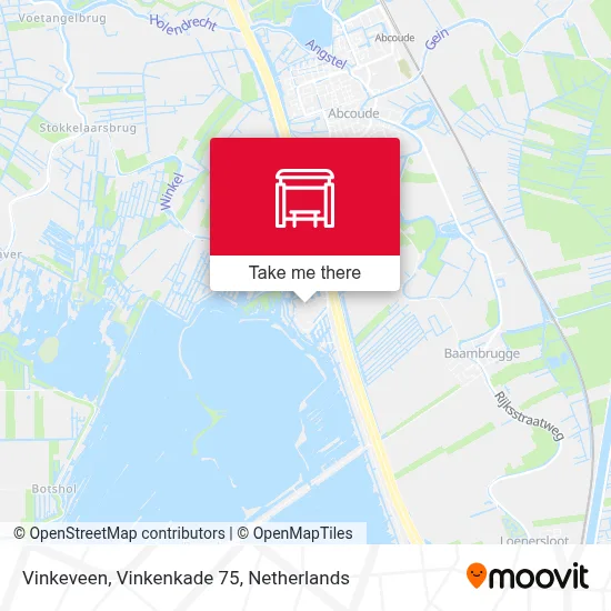 Vinkeveen, Vinkenkade 75 map
